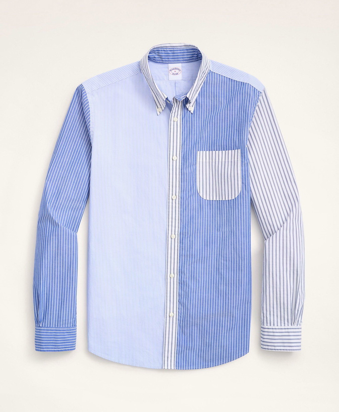 Photo: Brooks Brothers Men's Friday Shirt, Poplin Fun Stripe