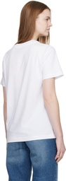 A.P.C. White Standard Grand 'VPC' T-shirt