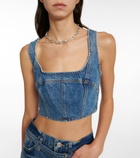 Frame - Denim bustier