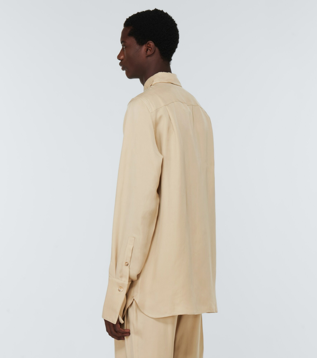 King & Tuckfield - Cupro shirt