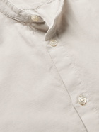 Massimo Alba - Noto 2 Grandad-Collar Cotton-Needlecord Shirt - Neutrals