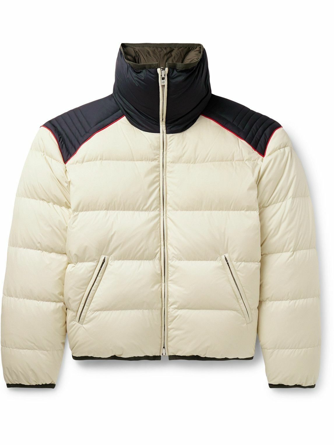 Photo: Loro Piana - Slim-Fit Reversible Quilted Shell Down Jacket - Neutrals
