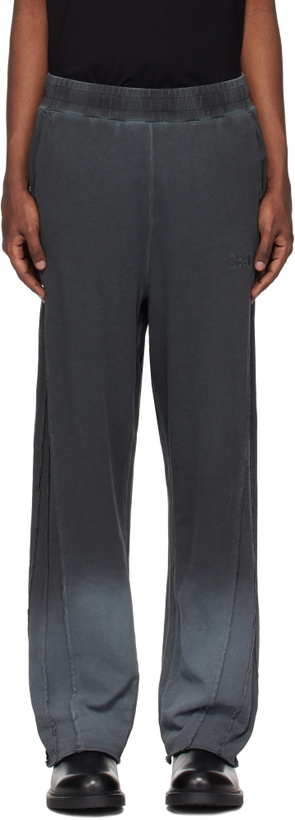Photo: Izzue Gray Cotton Terry Faded Sweatpants