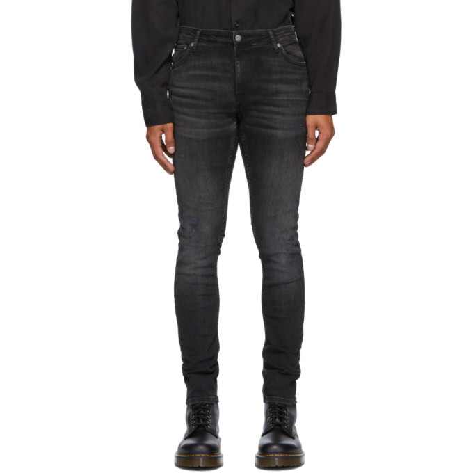 Photo: Nudie Jeans Black Dark Desire Jeans