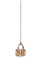 Chloe Paddington Leather bag Charm - Pink - One Size