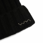 Visvim Men's Wool Beanie in Black 