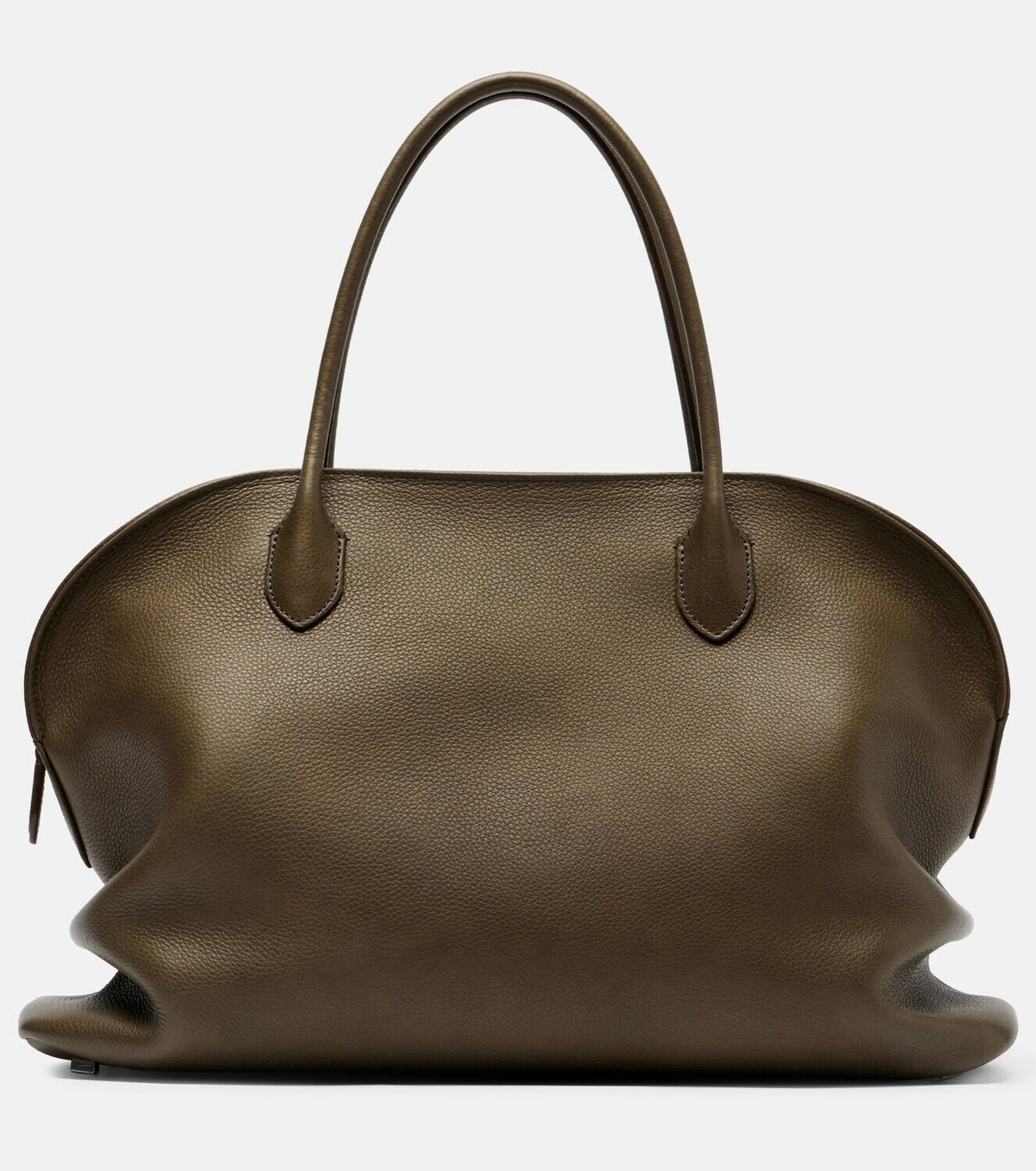 The Row Agnes 15 leather tote bag