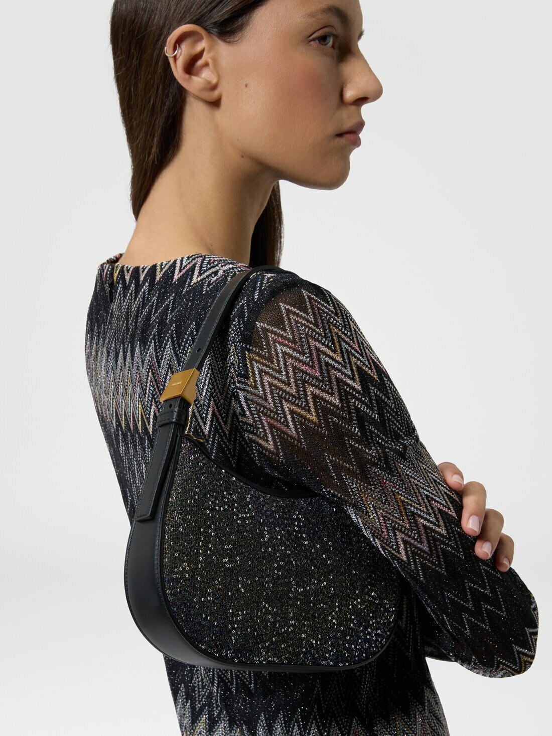 Missoni - Shoulder bag with sequins, Women, Multicoloured