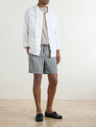SEASE - Cod-2 Straight-Leg Hemp Drawstring Shorts - Green