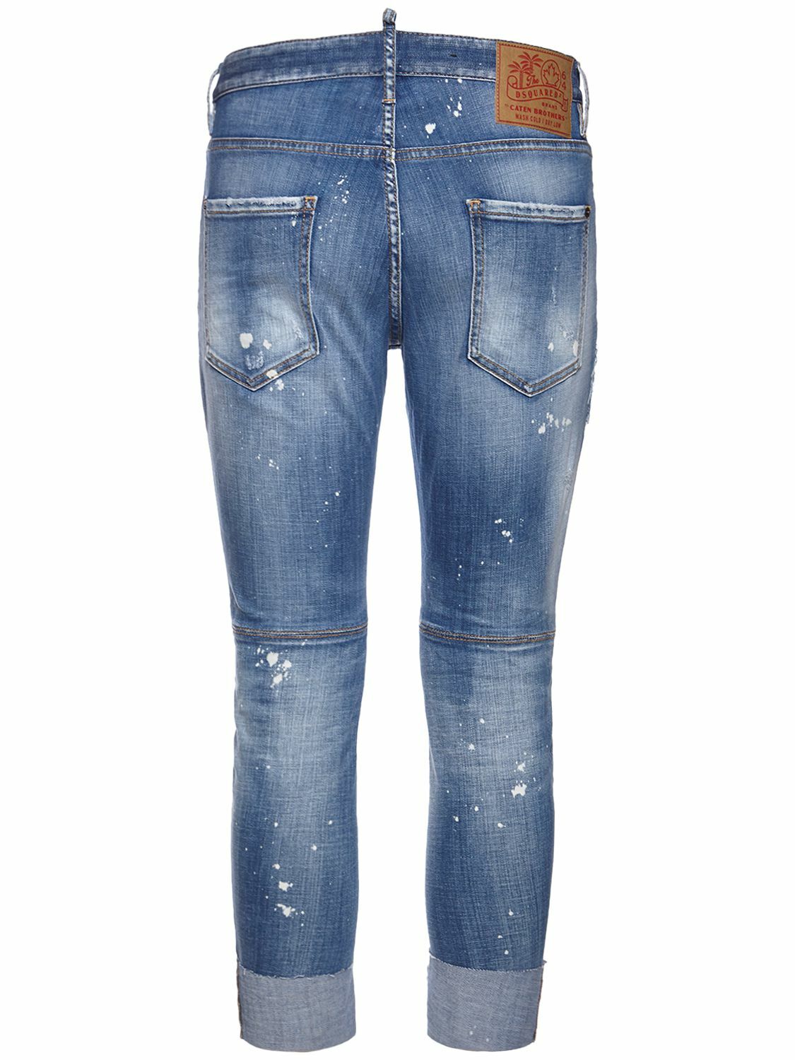 DSQUARED2 Sailor Cotton Denim Jeans Dsquared2