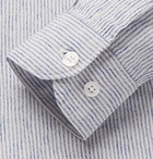 Orlebar Brown - Giles Striped Cotton Shirt - Blue