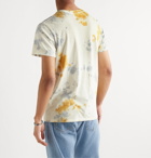 Mollusk - Cosmos Tie-Dyed Nep Cotton-Blend Jersey T-shirt - Neutrals