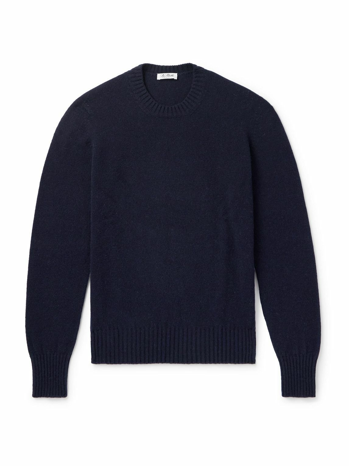 De Petrillo - Merino Wool and Cashmere-Blend Sweater - Blue