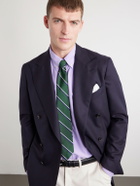 Polo Ralph Lauren - 9cm Striped Silk and Cotton-Blend Twill Tie