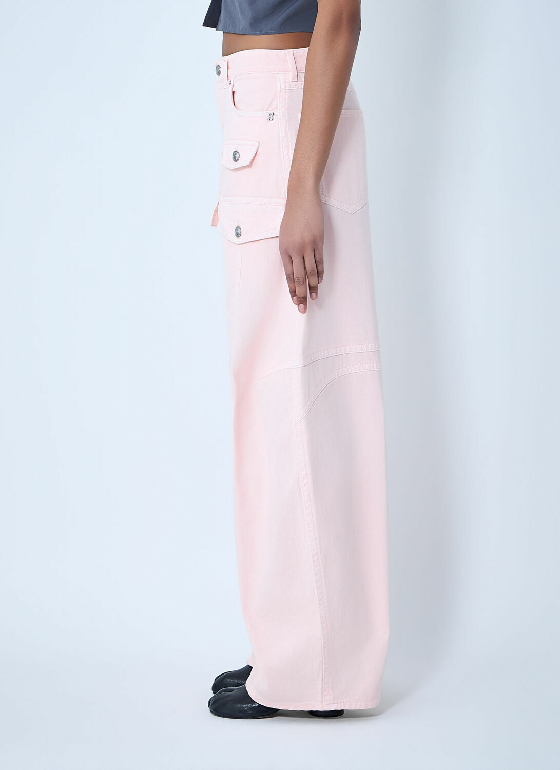 Sportmax High-Waisted Cargo Trousers
