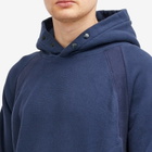 Engineered Garments Men's Raglan Hoodie in Navy