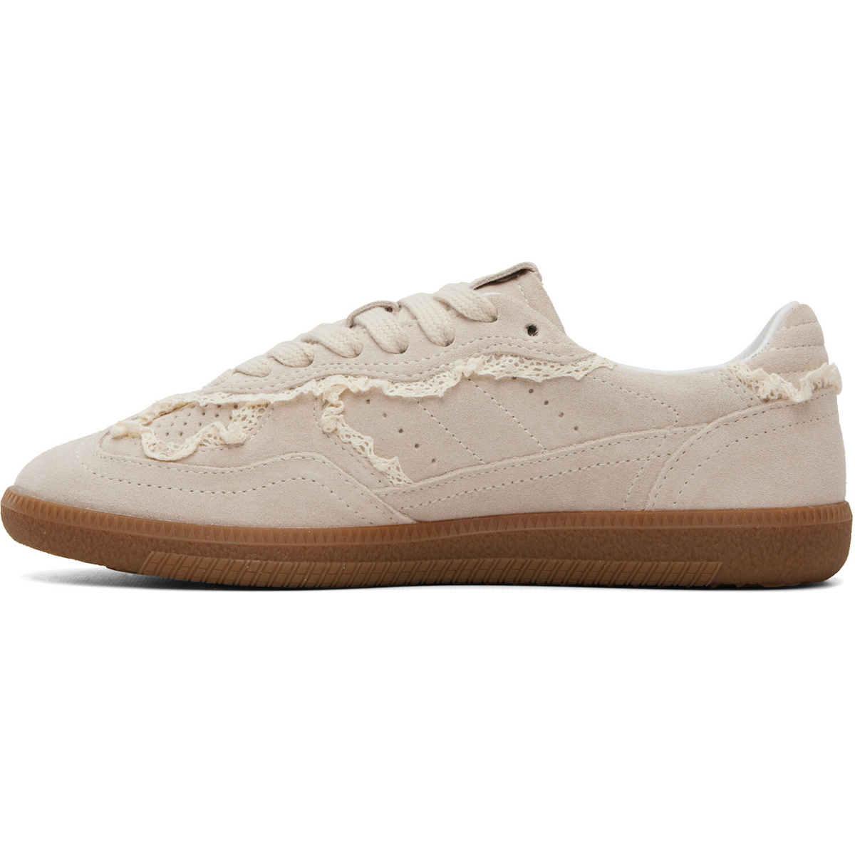 Alohas Beige Tb.490 Crochet Leather Sneakers