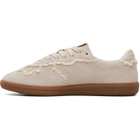Alohas Beige Tb.490 Crochet Leather Sneakers