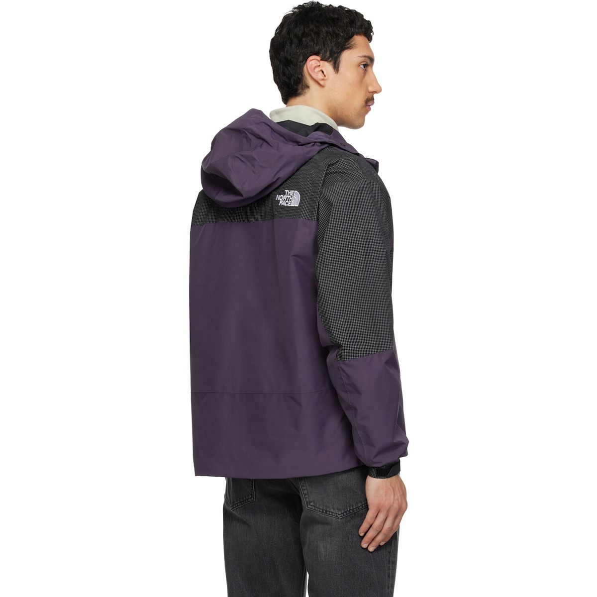 The North Face Purple & Black HKe Spectra GORE-TEX Mountain Light Jacket