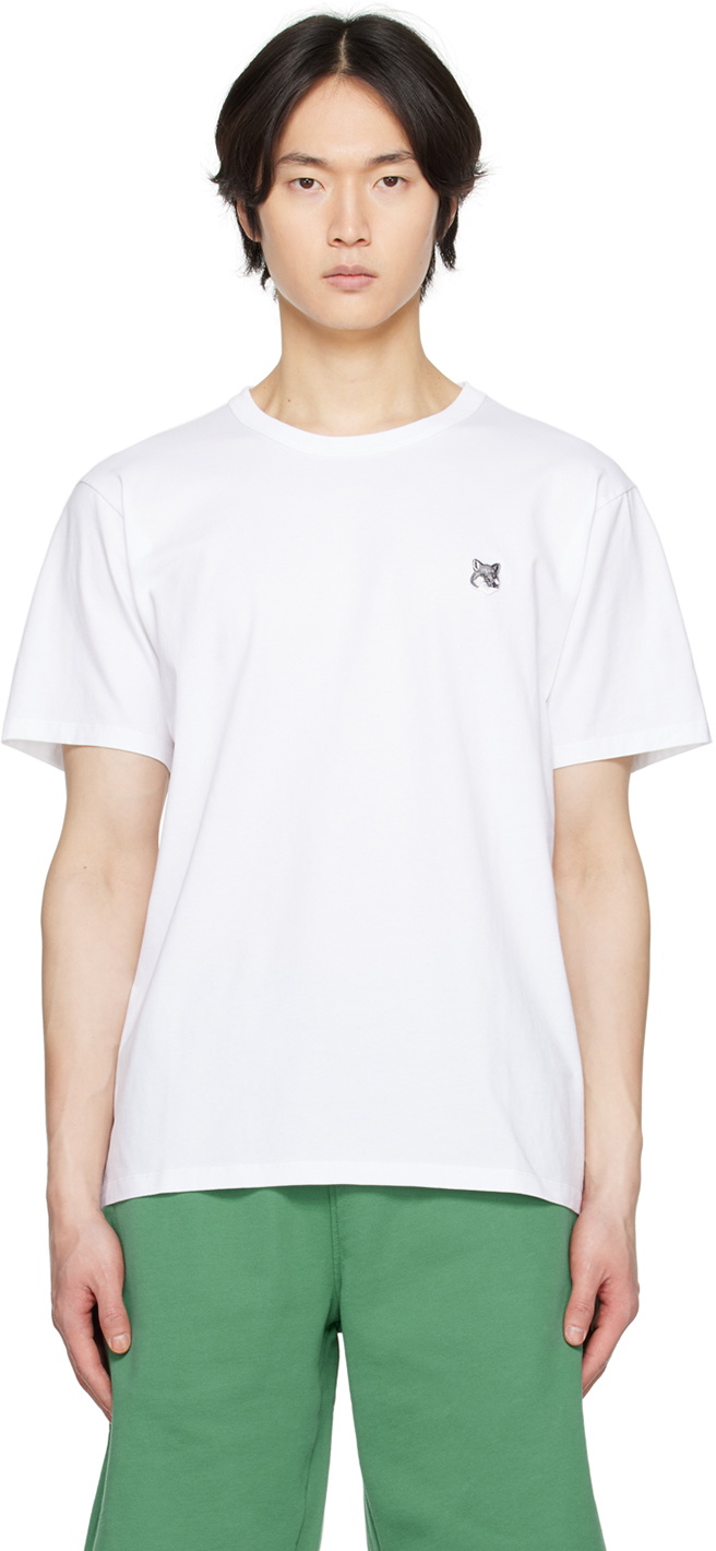 Maison Kitsuné Women's Shirt Fox Head White main image 1