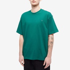 Adidas Men's Premium Essentials T-Shirt in Collegiate Green