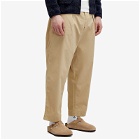 Universal Works Men's Recycled Poly Oxford Pants in Sand