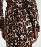 Diane von Furstenberg Michele leopard-print jumpsuit
