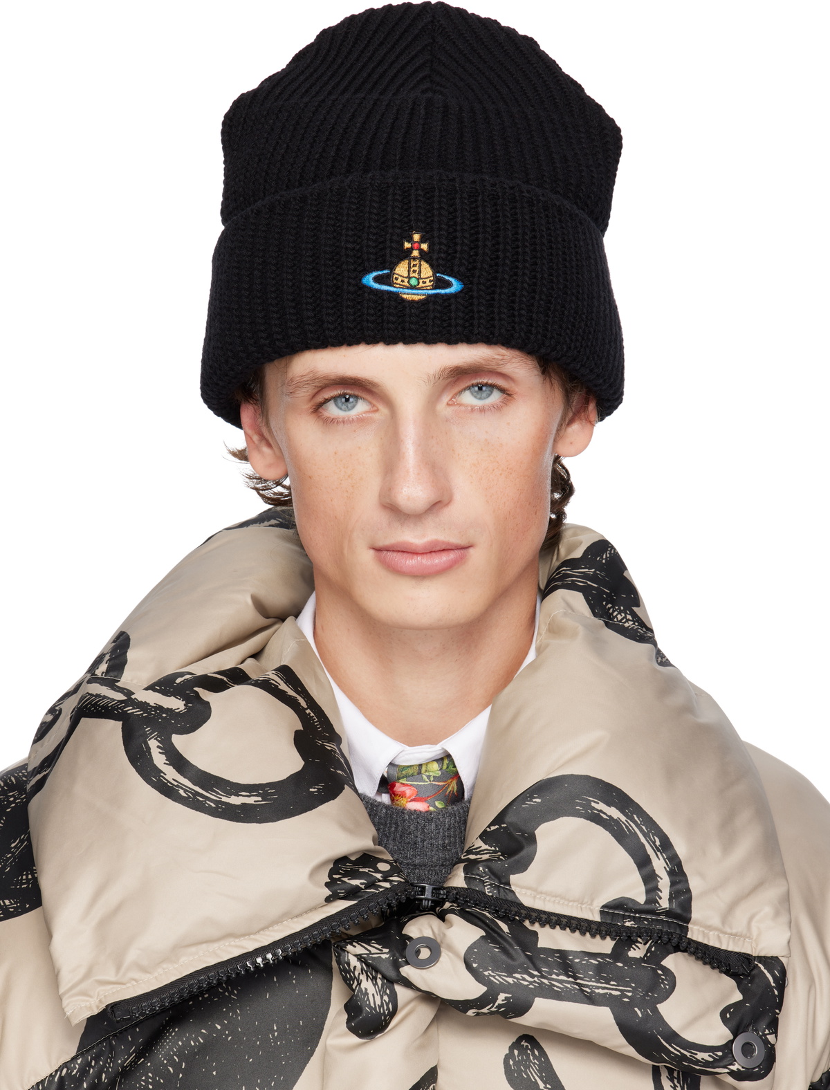 Vivienne Westwood Black Sporty Beanie Vivienne Westwood