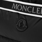 Moncler Women's Legere Logo Strap Zip Tote Bag in Black