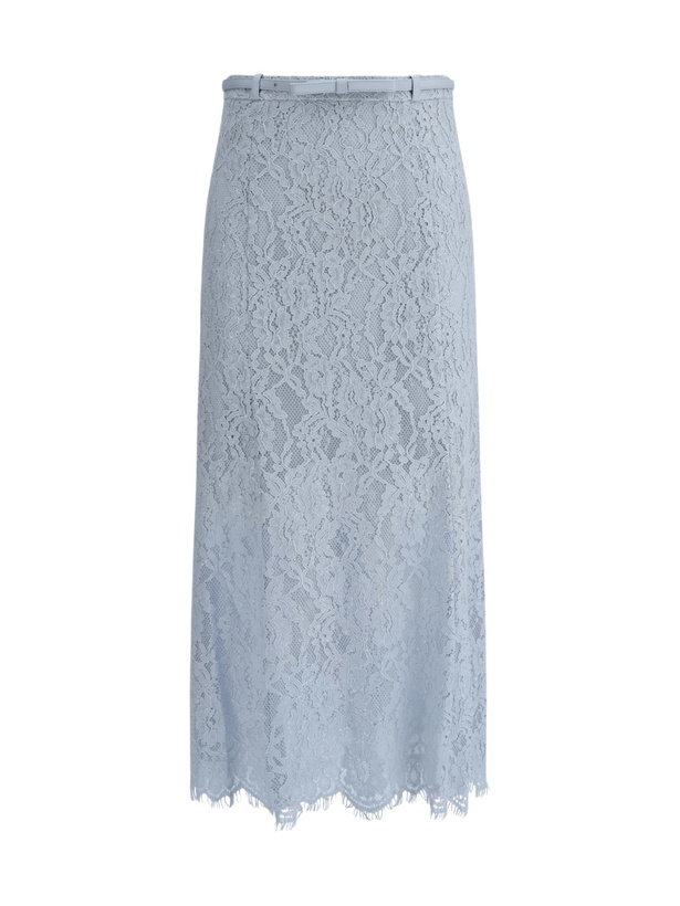 Photo: self-portrait Lace Midi Skirt