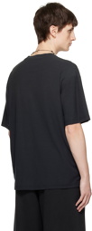 Acne Studios Black Distressed T-Shirt