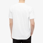 Comme des Garçons Play Men's Big Heart Logo T-Shirt in White/Red