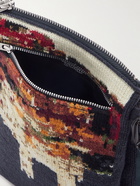 UNDERCOVER MADSTORE - Intarsia Cotton-Blend Messenger Bag