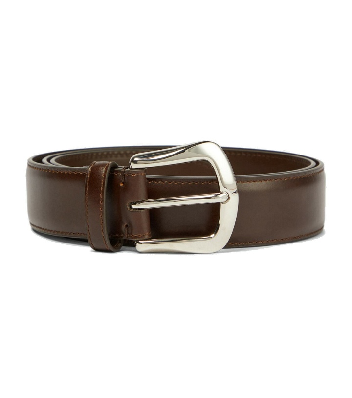 Photo: Brunello Cucinelli - Leather belt