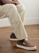 Common Projects - Nubuck Slip-On Sneakers - Brown
