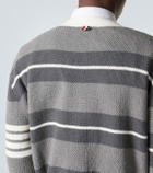 Thom Browne Striped cotton cardigan