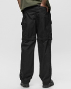 Patta Gmt Pigment Dye Nylon Tactical Pants Black - Mens - Cargo Pants