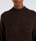 Velvet Kana scarf-detail wool-blend sweater