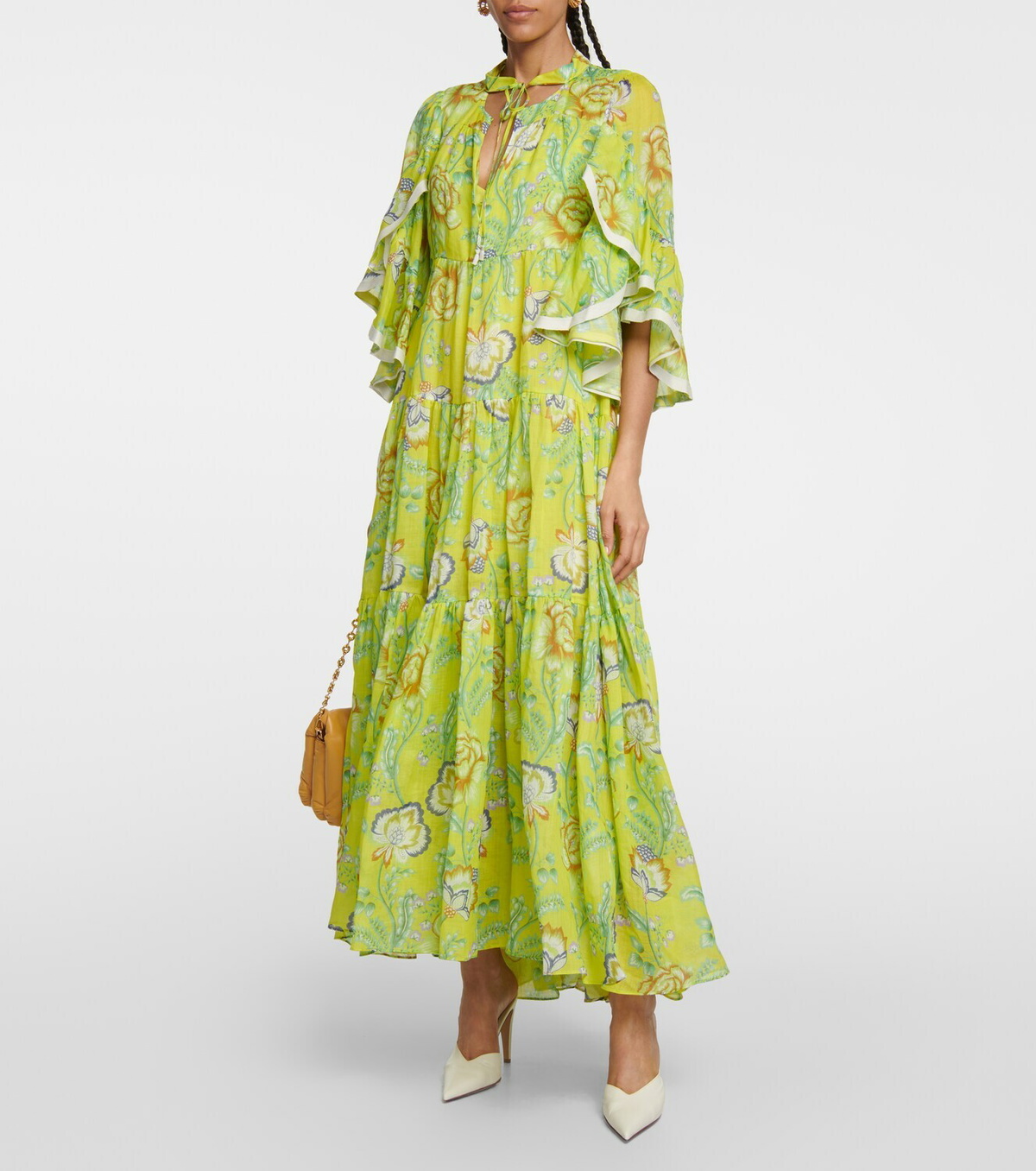 【Dorothee Schumacher】フローラル ramie maxiドレス Dorothee Schumacher Floral ramie maxi dress Dorothee Schumacher