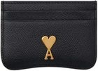 AMI Paris Black Paris Paris Card Holder
