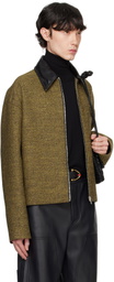 Bottega Veneta Beige Cotton Frise Jacket