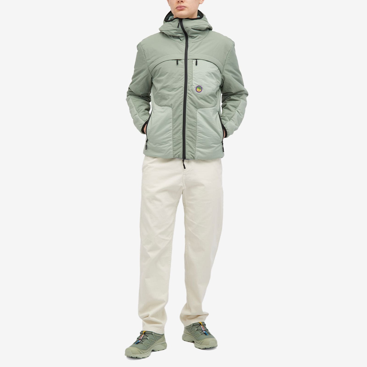 Hikerdelic Men's Sporeswear Jacket in Jade Green Hikerdelic