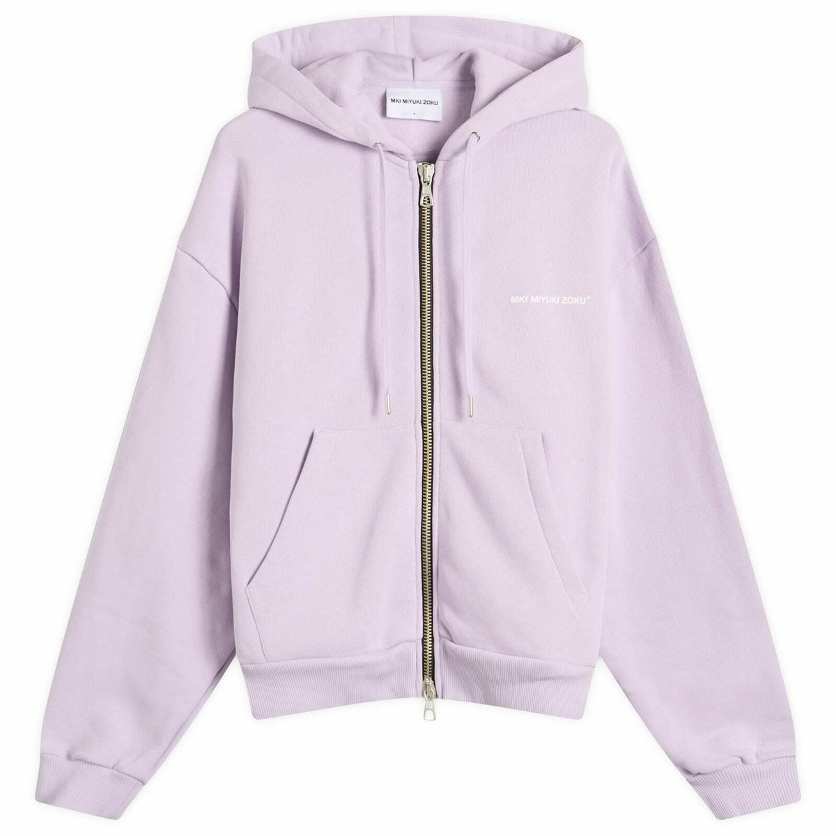MKI Women's Uniform Zip Hoodie Presented by END. in Lilac