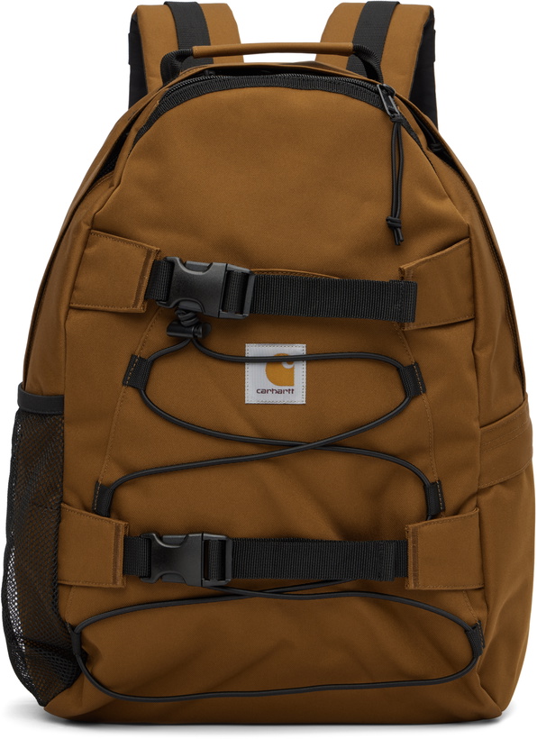 Photo: Carhartt Work In Progress Brown Kickflip Backpack
