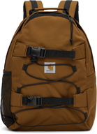 Carhartt Work In Progress Brown Kickflip Backpack