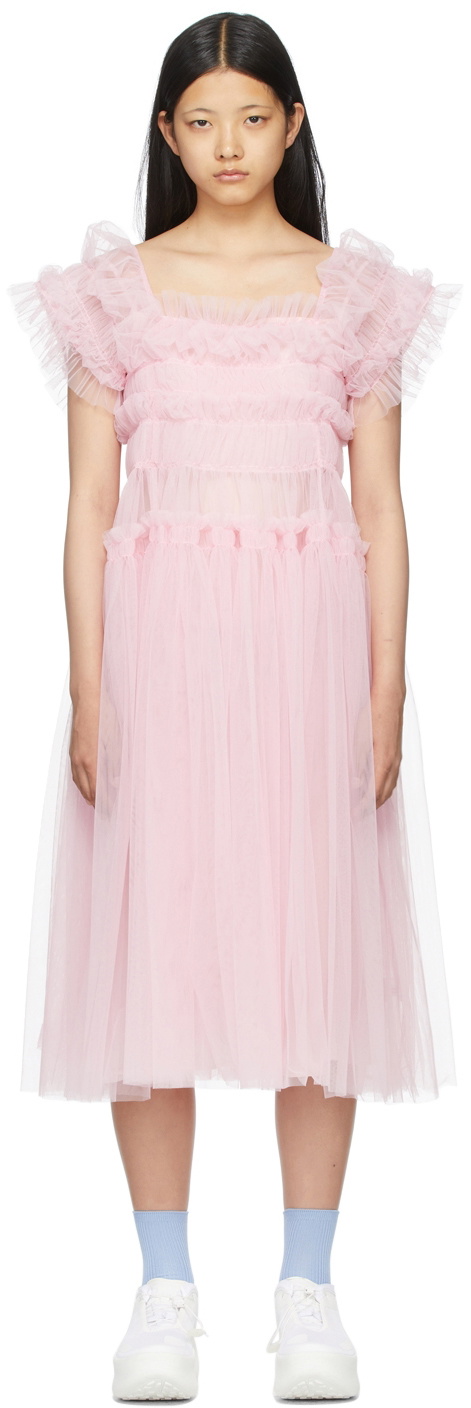 Molly Goddard Pink Tulle Jimmy Dress