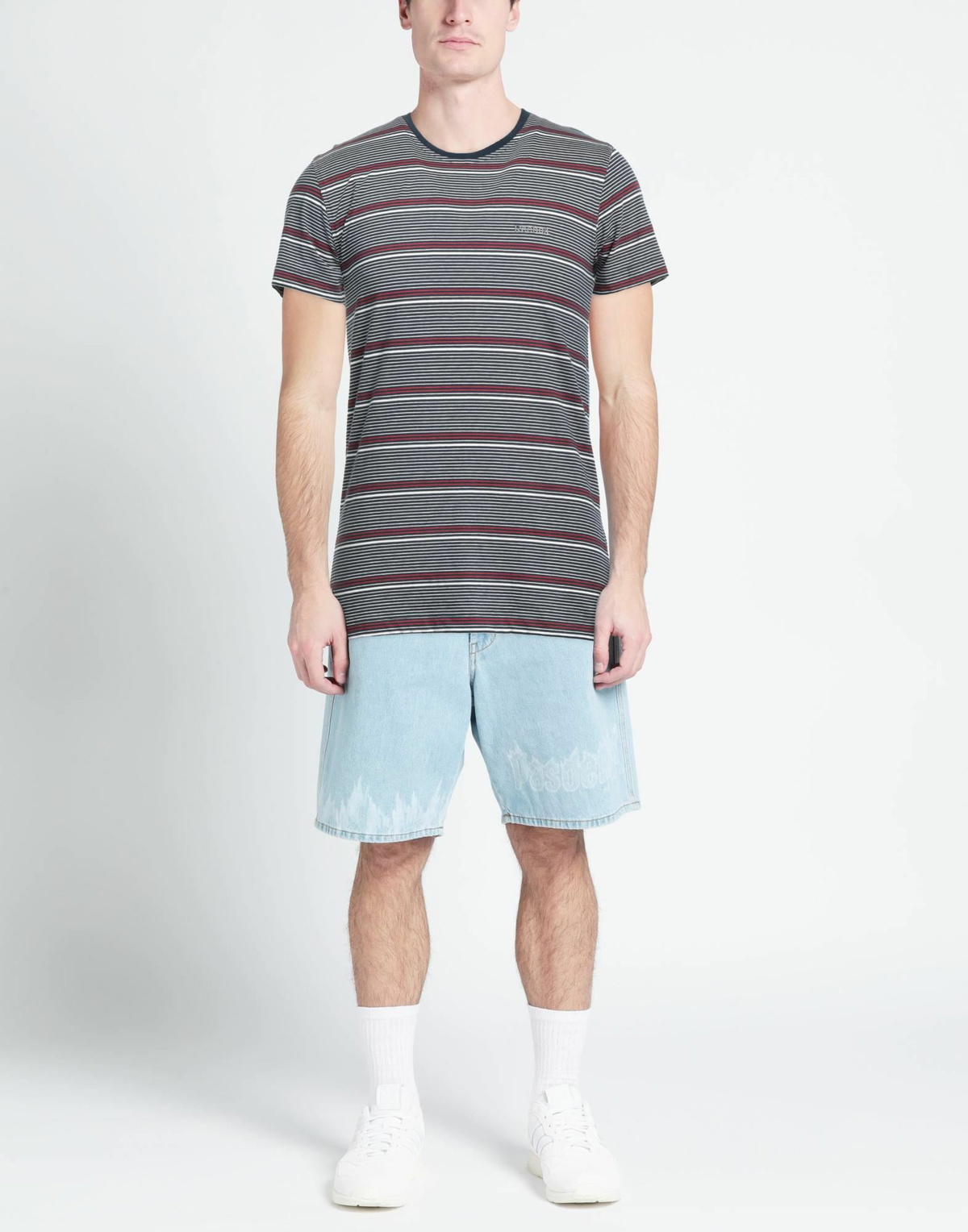 Reebok Mens T-shirt Midnight in Blue