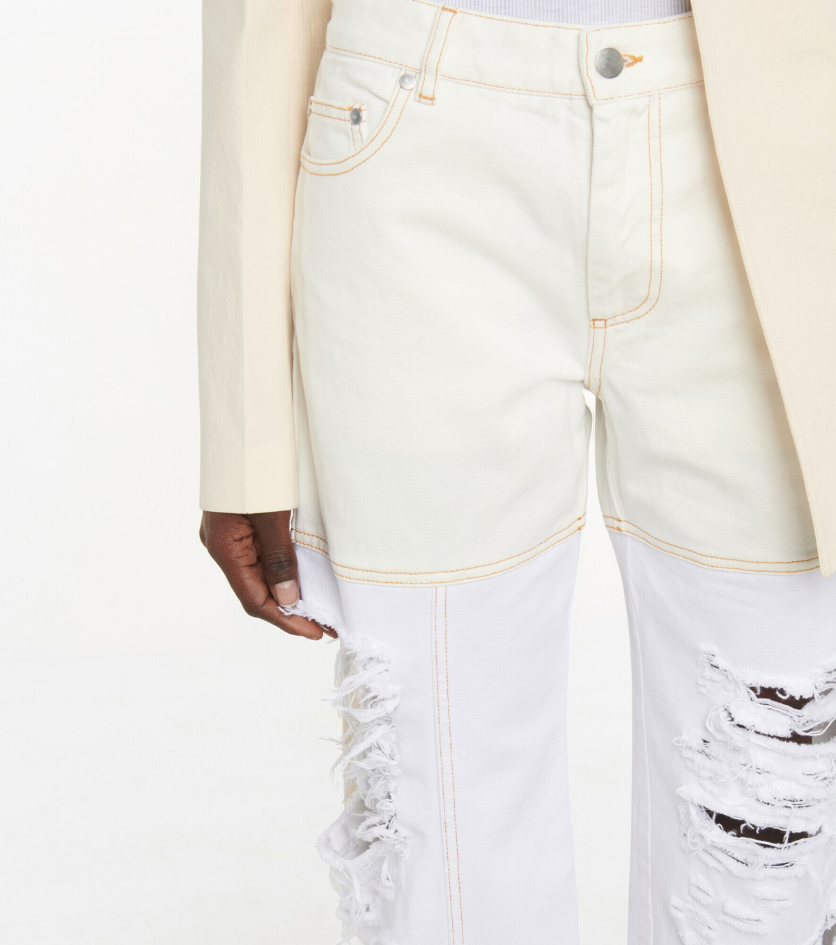 Peter Do - High-rise straight jeans