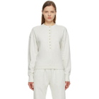 Citizens of Humanity Off-White Cora Henley Sweatshirt