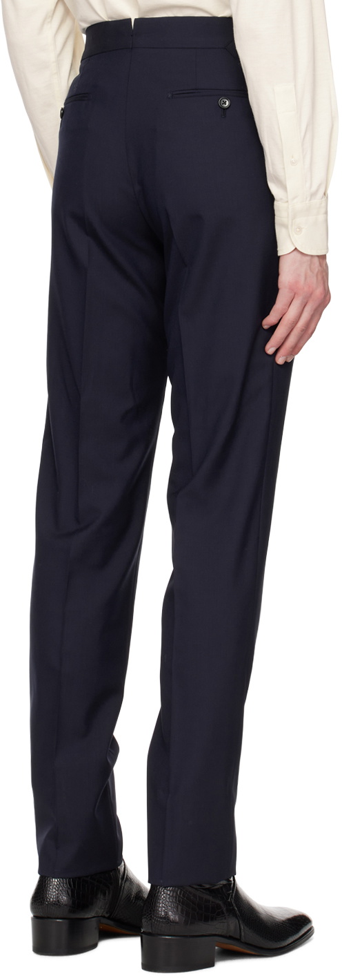 TOM FORD O'Connor Tapered Cotton and Silk-Blend Trousers for Men | Tom ford,  Tom ford clothing, Suit style